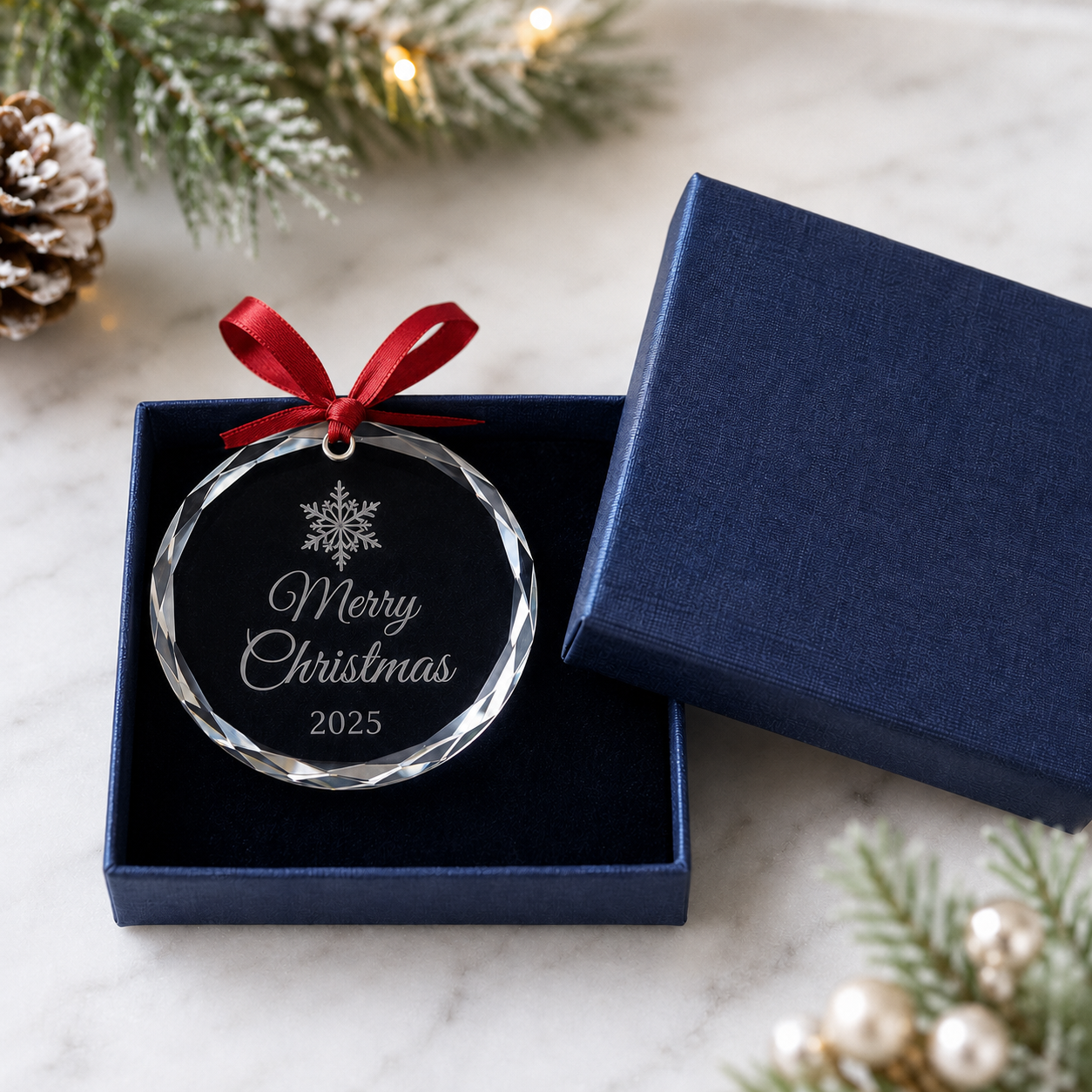 Personalised Engraved Crystal Decoration
