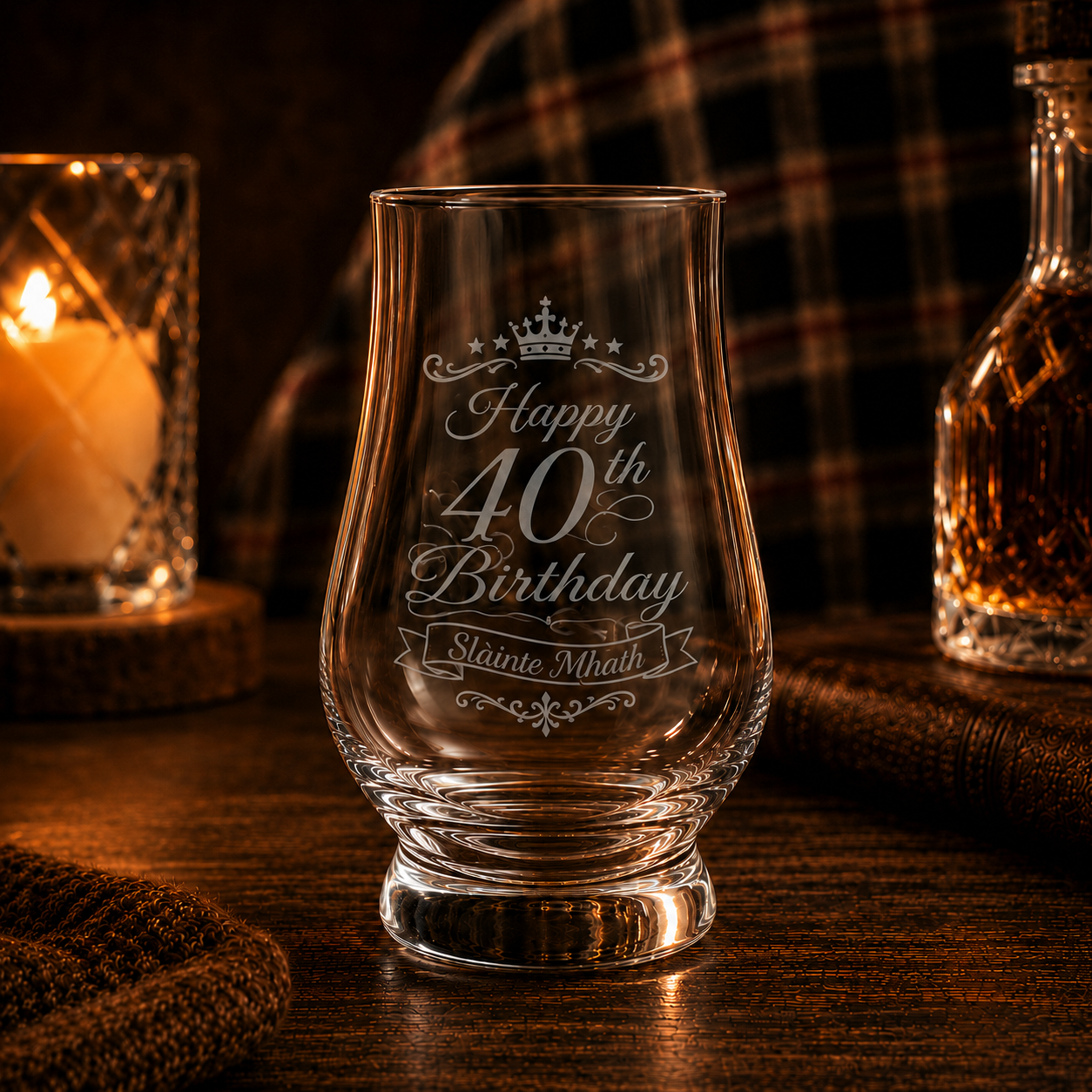 Personalised Birthday Whisky Tasting Glass